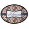 Tribal Iron On Oval Patch w/ Name or Text
