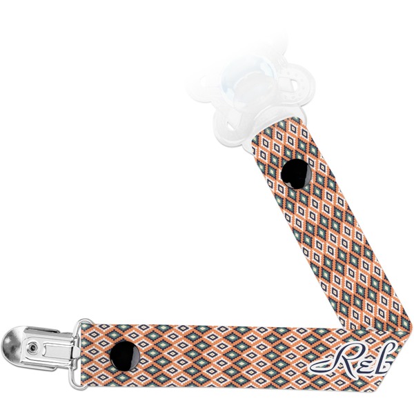 Custom Tribal Pacifier Clip (Personalized)