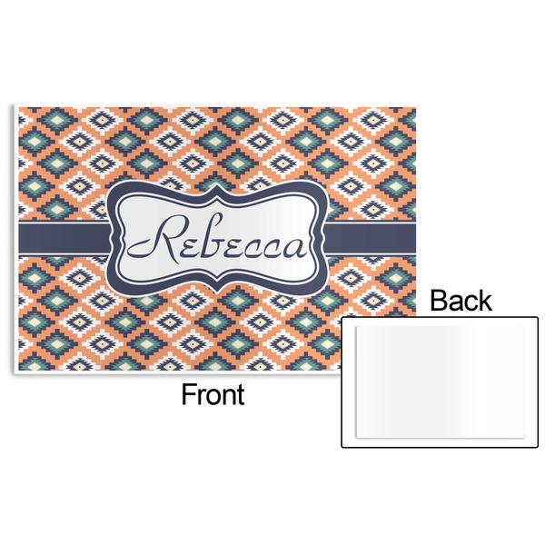 Tribal Disposable Paper Placemat - Front & Back