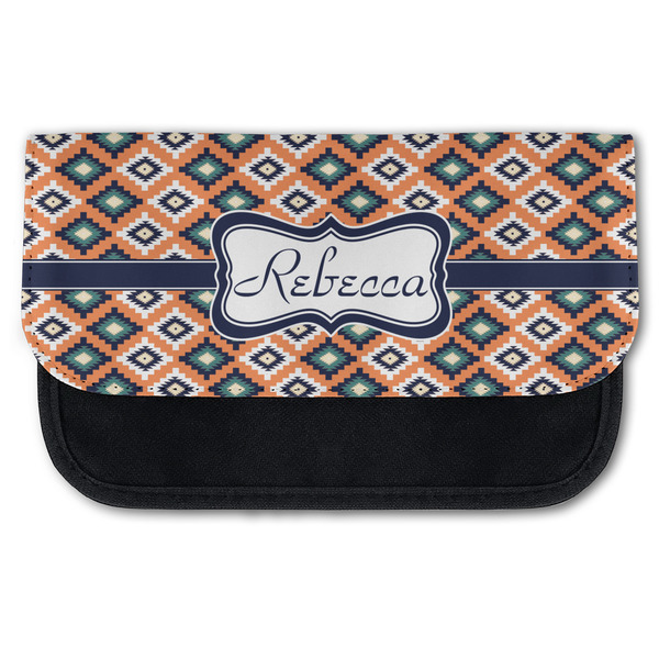 Custom Tribal Canvas Pencil Case w/ Name or Text