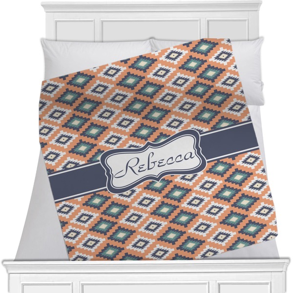 Custom Tribal Minky Blanket (Personalized)