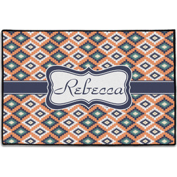 Tribal Door Mat - 36"x24" (Personalized)