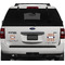 Tribal Personalized Square Car Magnets on Ford Explorer