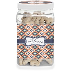 Tribal Dog Treat Jar (Personalized)