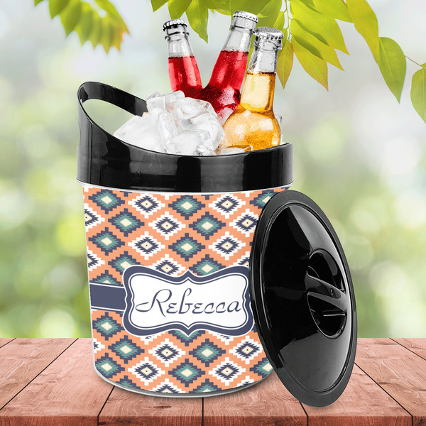 Tribal Plastic Ice Bucket - LIFESTYLE