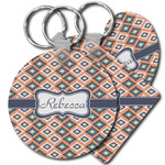 Tribal Plastic Keychain (Personalized)