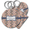 Tribal Plastic Keychain (Personalized)