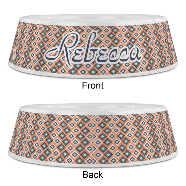 Tribal Plastic Pet Bowls - Large - APPROVAL