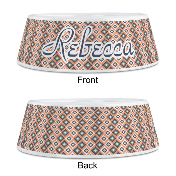 Tribal Plastic Pet Bowls - Medium - APPROVAL