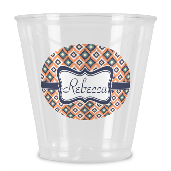 Custom Tribal Plastic Shot Glass (Personalized)