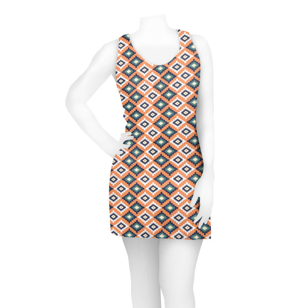 Tribal Racerback Dress - On Model - Front