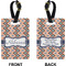 Tribal Rectangle Luggage Tag (Front + Back)