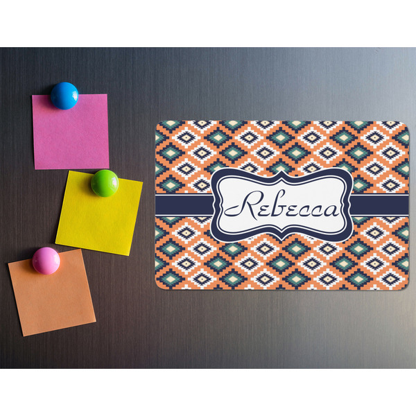 Tribal Rectangular Fridge Magnet - LIFESTYLE