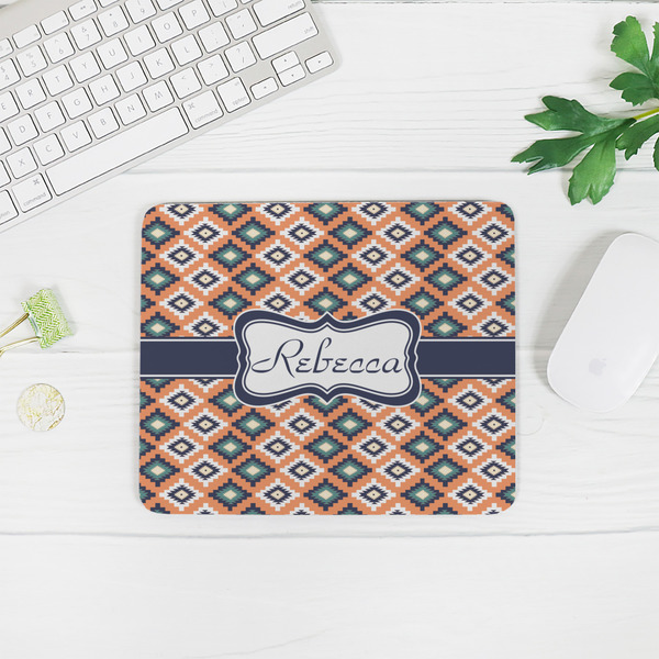 Tribal Rectangular Mouse Pad - LIFESTYLE 2