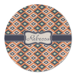Tribal Round Linen Placemat (Personalized)