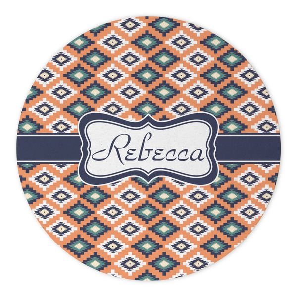 Tribal Round Paper Coaster - Approval