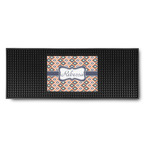 Tribal Rubber Bar Mat (Personalized)