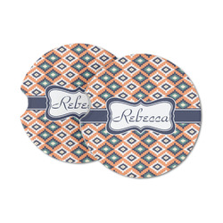 Tribal Sandstone Car Coasters (Personalized)