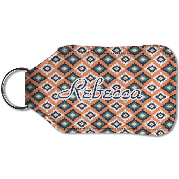 Tribal Sanitizer Holder Keychain - Small (Back)
