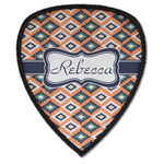 Tribal Iron on Shield Patch A w/ Name or Text