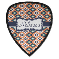 Tribal Iron on Shield Patch A w/ Name or Text