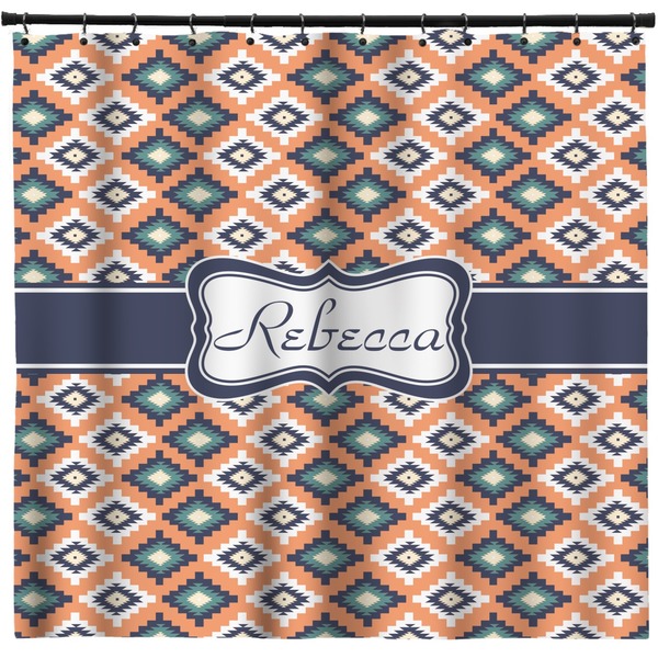 Custom Tribal Shower Curtain - 71" x 74" (Personalized)