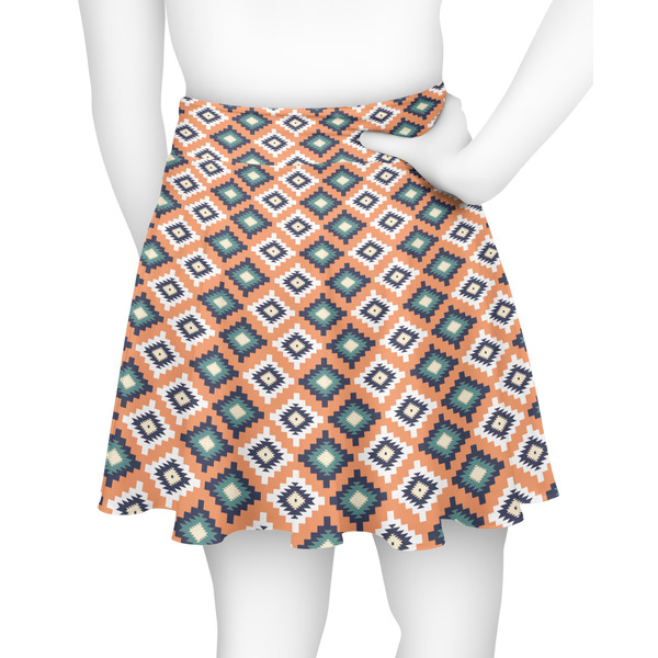 Tribal Skater Skirt - Back