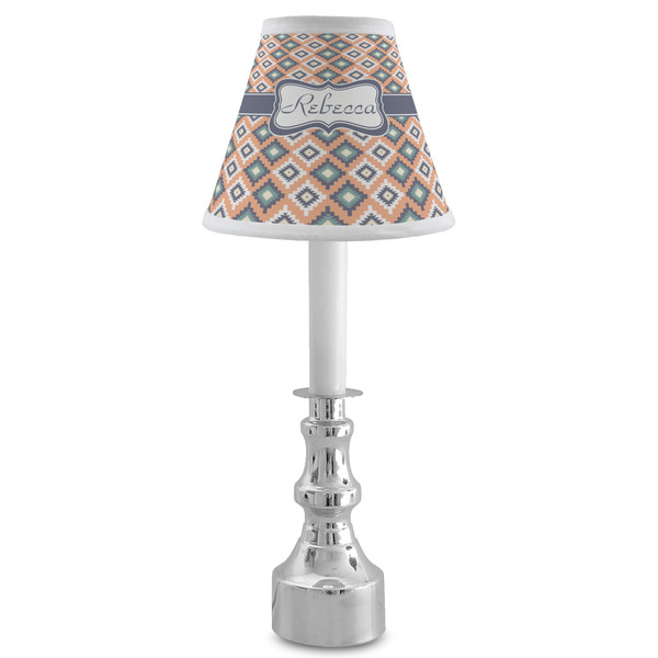 Tribal Small Chandelier Lamp - LIFESTYLE (on candle stick)