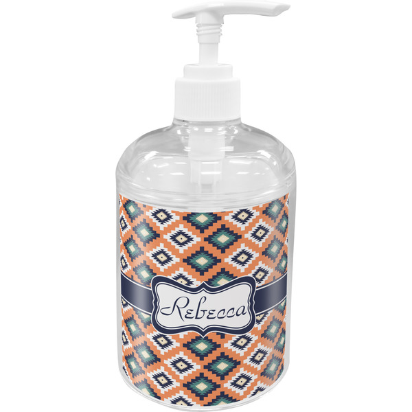 Custom Tribal Acrylic Soap & Lotion Bottle (Personalized)