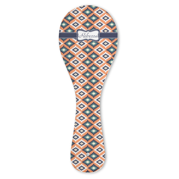 Custom Tribal Ceramic Spoon Rest (Personalized)