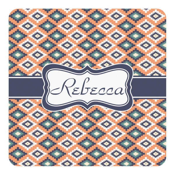 Custom Tribal Square Decal (Personalized)