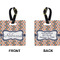 Tribal Square Luggage Tag (Front + Back)