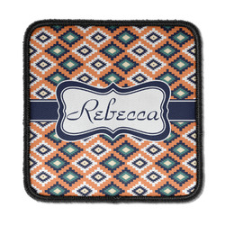 Tribal Iron On Square Patch w/ Name or Text