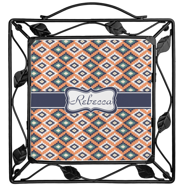 Custom Tribal Square Trivet (Personalized)