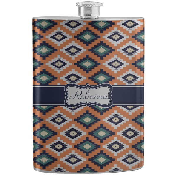 Custom Tribal Stainless Steel Flask (Personalized)