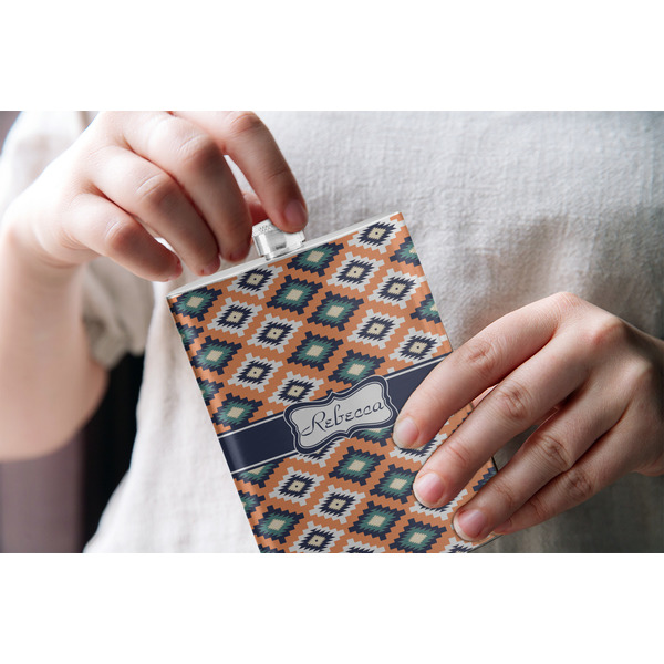 Tribal Stainless Steel Flask - LIFESTYLE 1