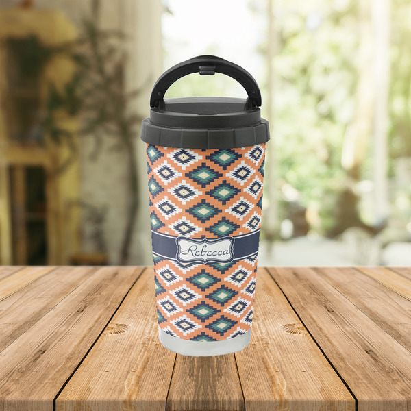 Tribal Stainless Steel Travel Cup Lifestyle