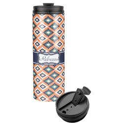 Tribal Stainless Steel Skinny Tumbler (Personalized)