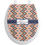 Tribal Toilet Seat Decal (Personalized)