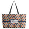 Tribal Beach Totes Bag - w/ Black Handles (Personalized)