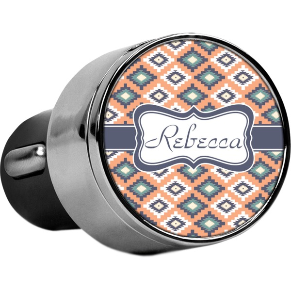 Custom Tribal USB Car Charger (Personalized)