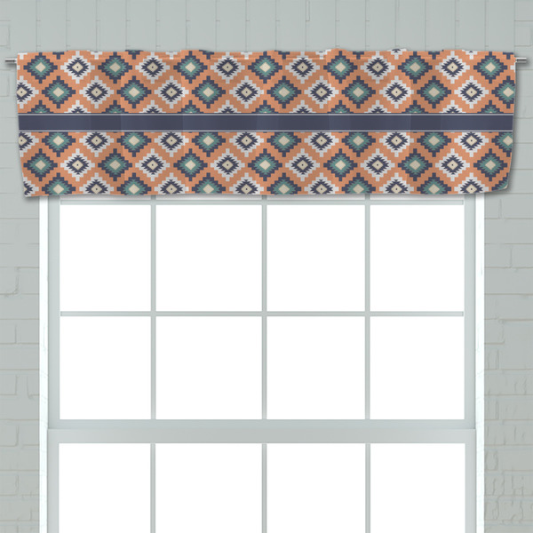 Tribal Valance - Closeup on window