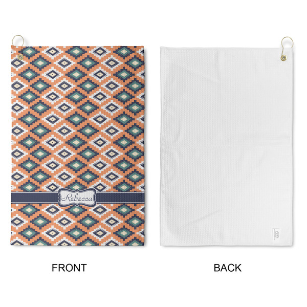 Tribal Waffle Weave Golf Towel - Approval