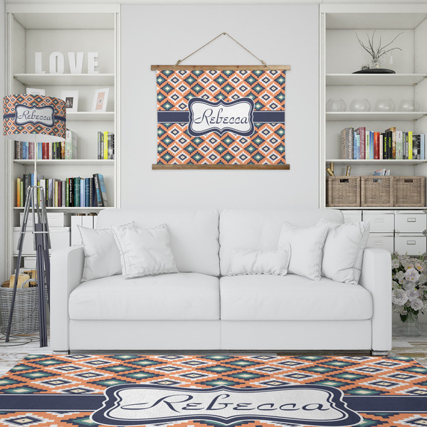 Tribal Wall Hanging Tapestry - IN CONTEXT