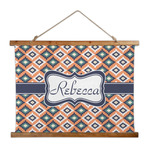 Tribal Wall Hanging Tapestry - Wide (Personalized)