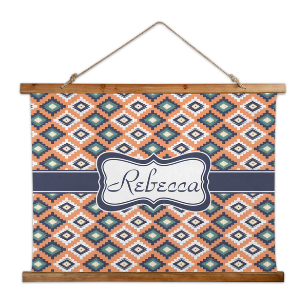 Custom Tribal Wall Hanging Tapestry - Wide (Personalized)