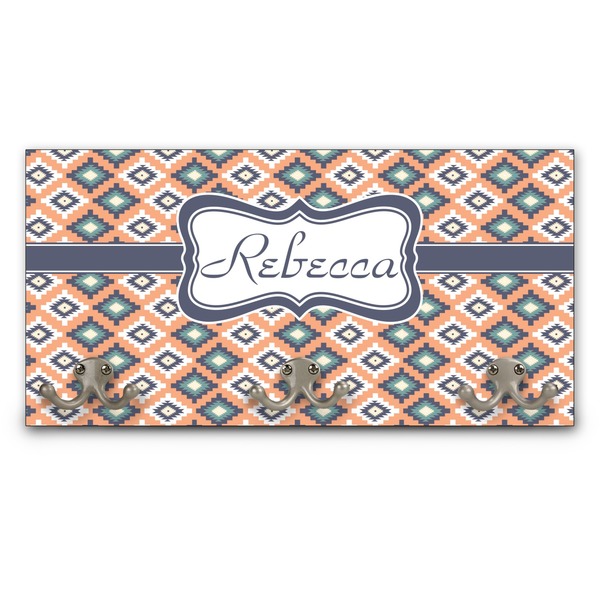 Custom Tribal Wall Mounted Coat Rack (Personalized)