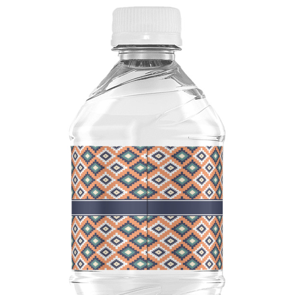 Tribal Water Bottle Label - Back View