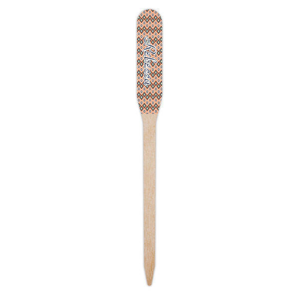 Tribal Wooden Food Pick - Paddle - Single Pick