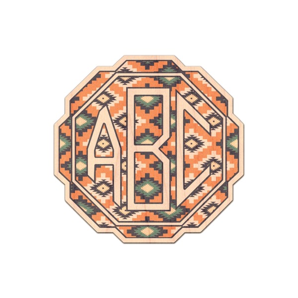 Custom Tribal Genuine Maple or Cherry Wood Sticker (Personalized)